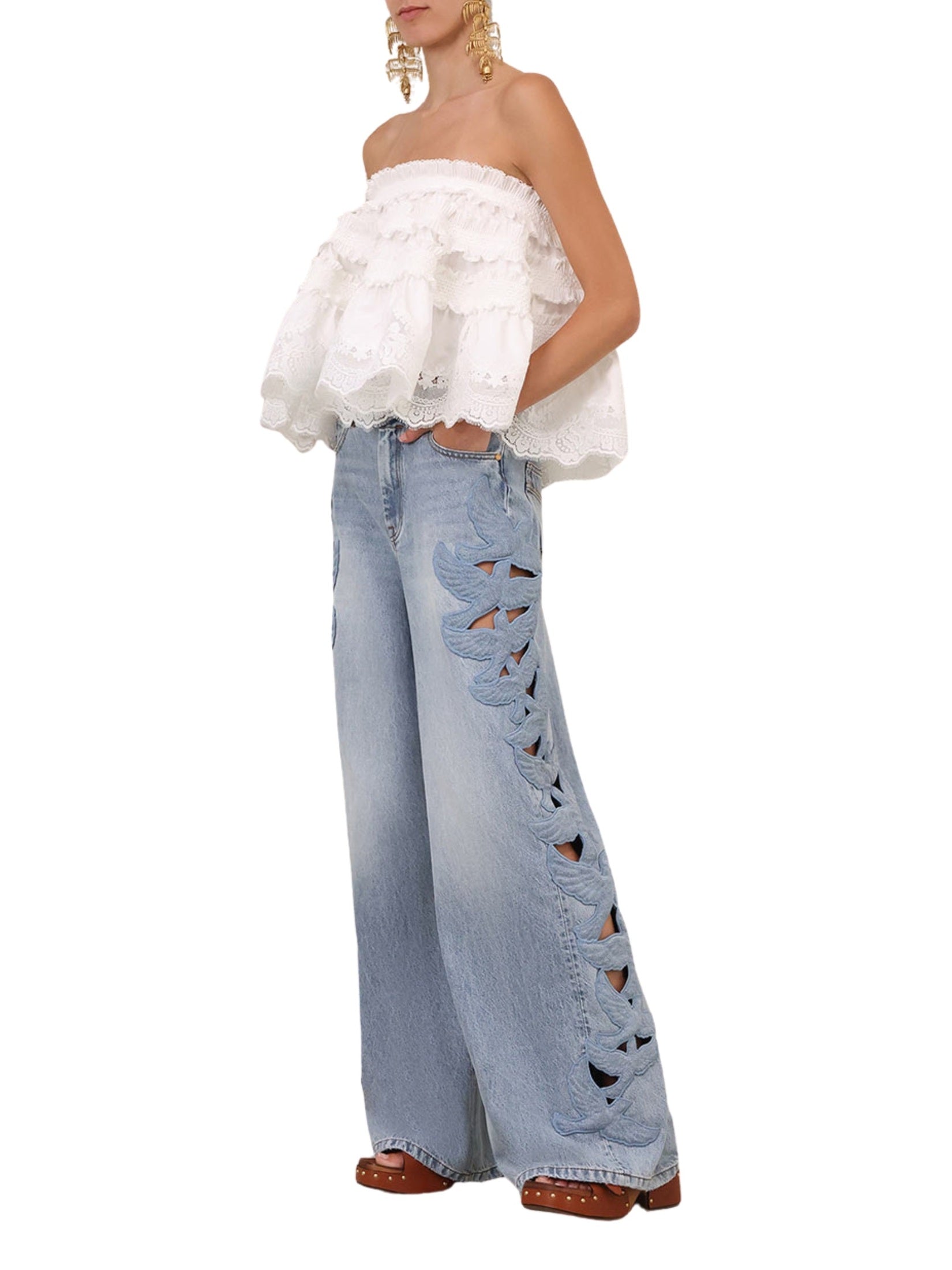 Alchemy applique relaxed flare