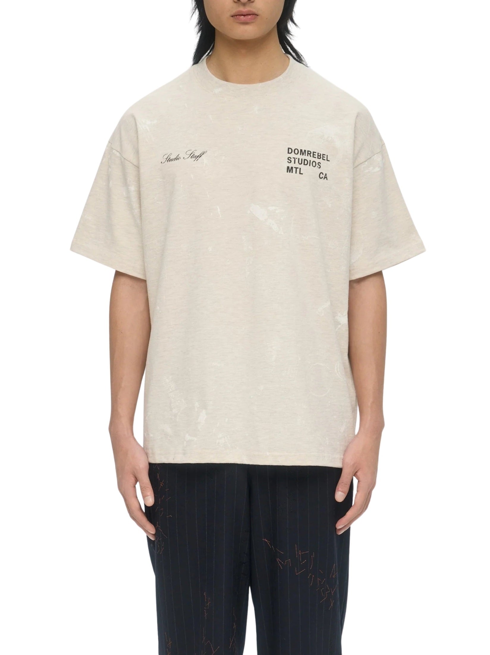 Staff t-shirt greige