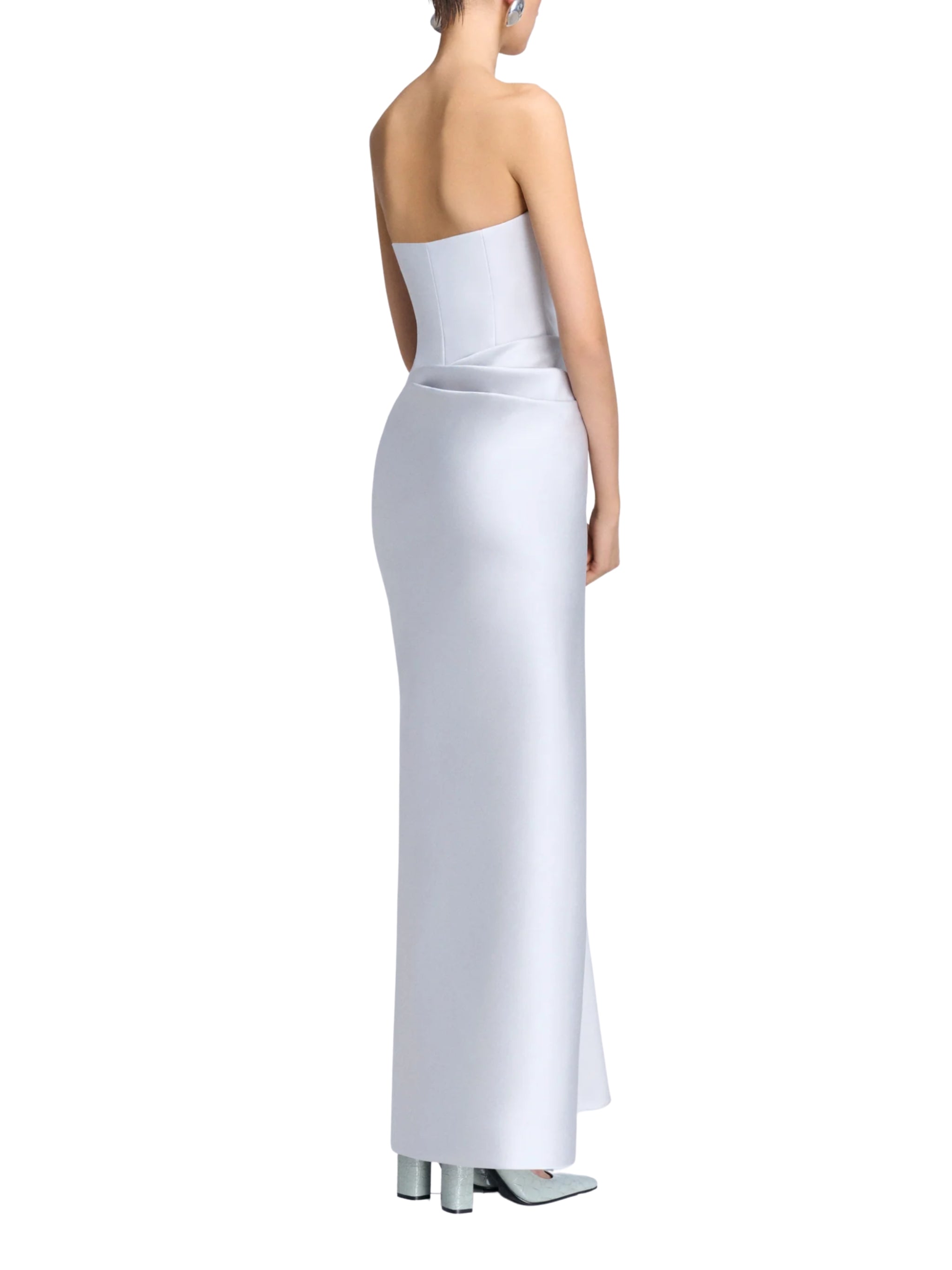 The Seri Maxi Dress in Platinum