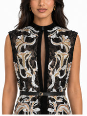 Embroidered Lace Dress