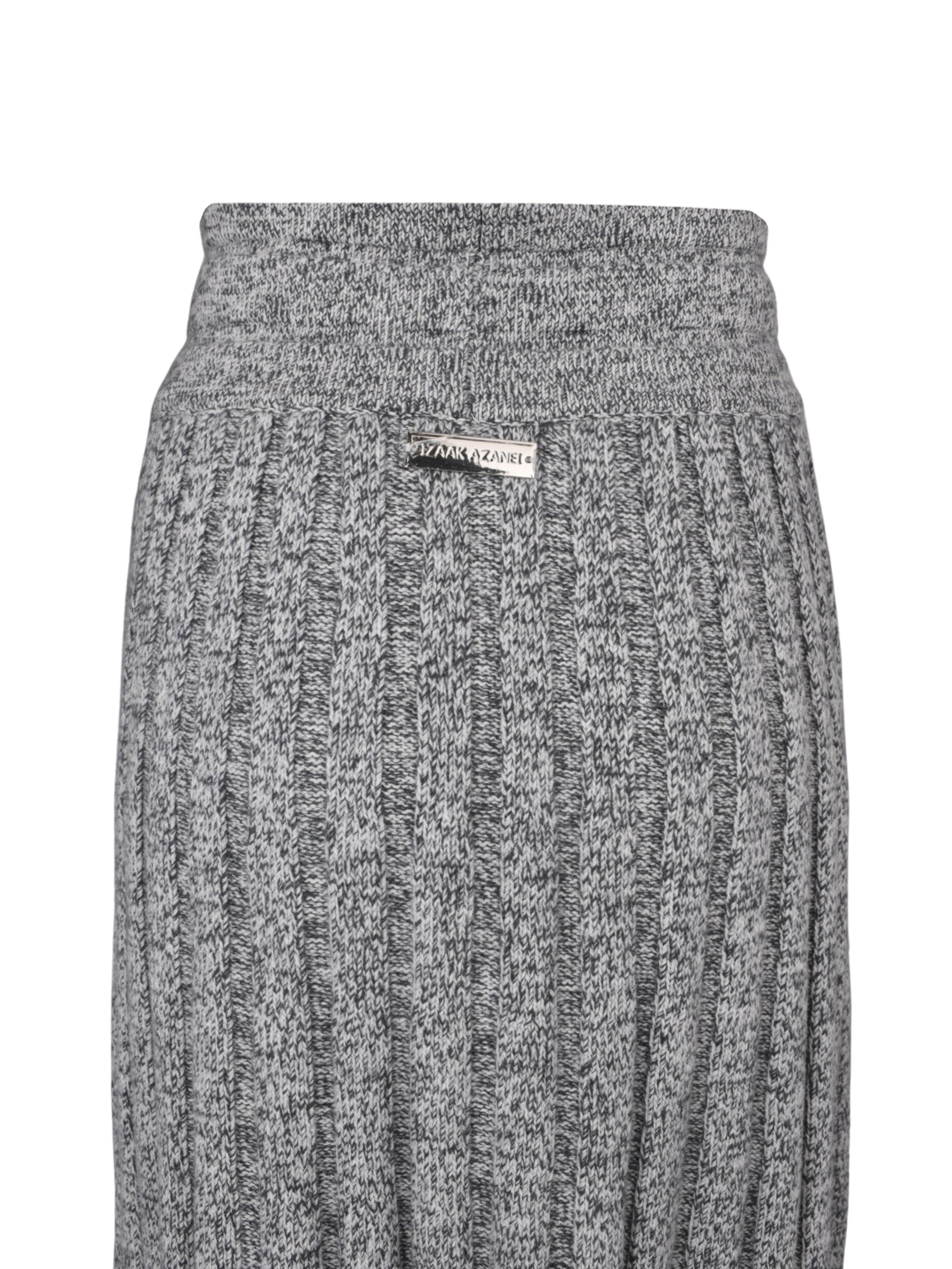 The pleated midi skirt in ink