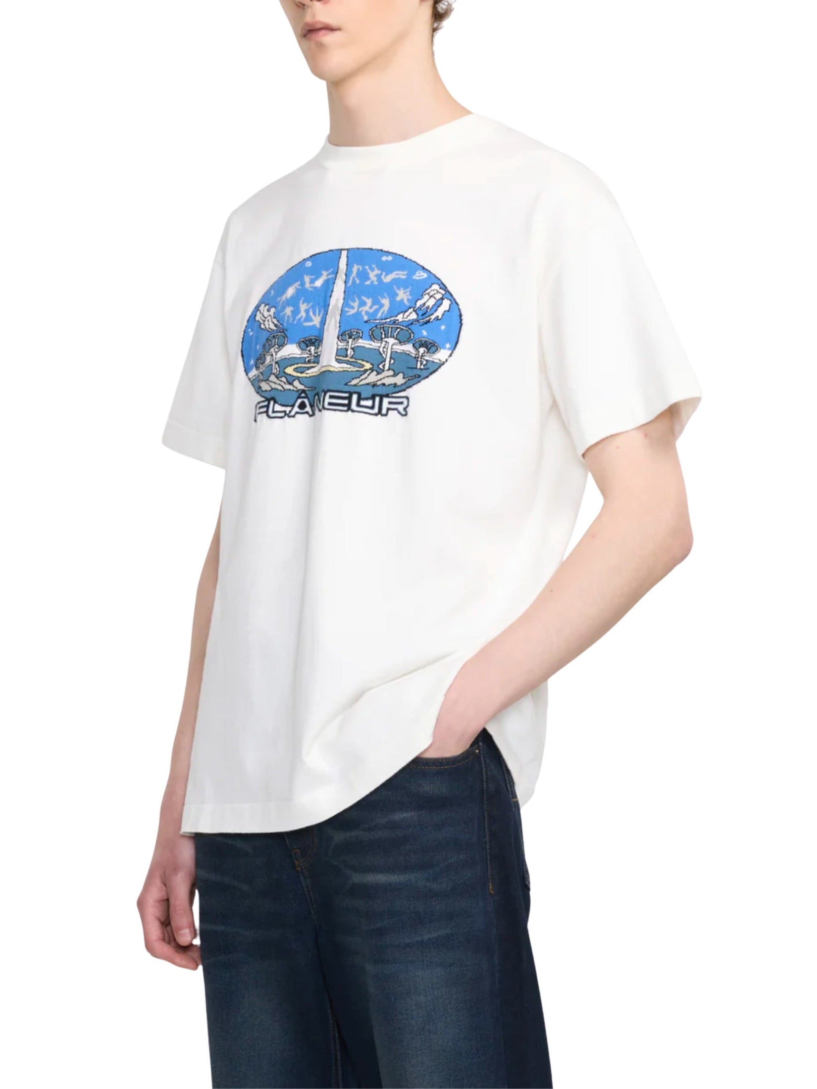 Knitted euphoric t-shirt