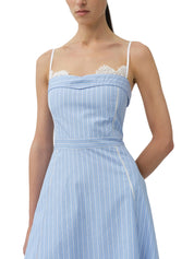 Avaleigh cotton lace midi dress