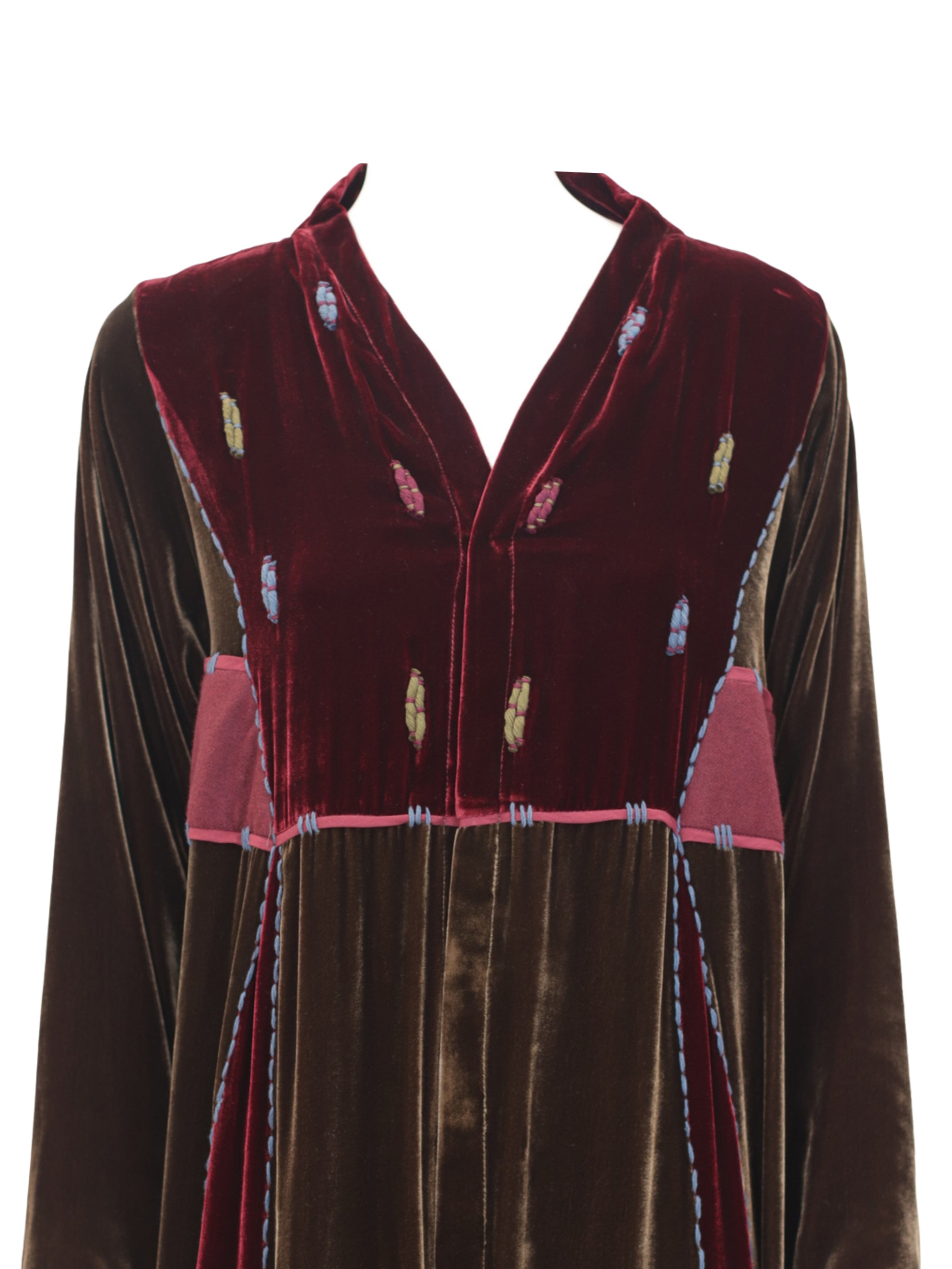 Velvet abaya