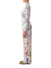 Minimal wide leg pant