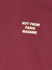 Le t-shirt slogan