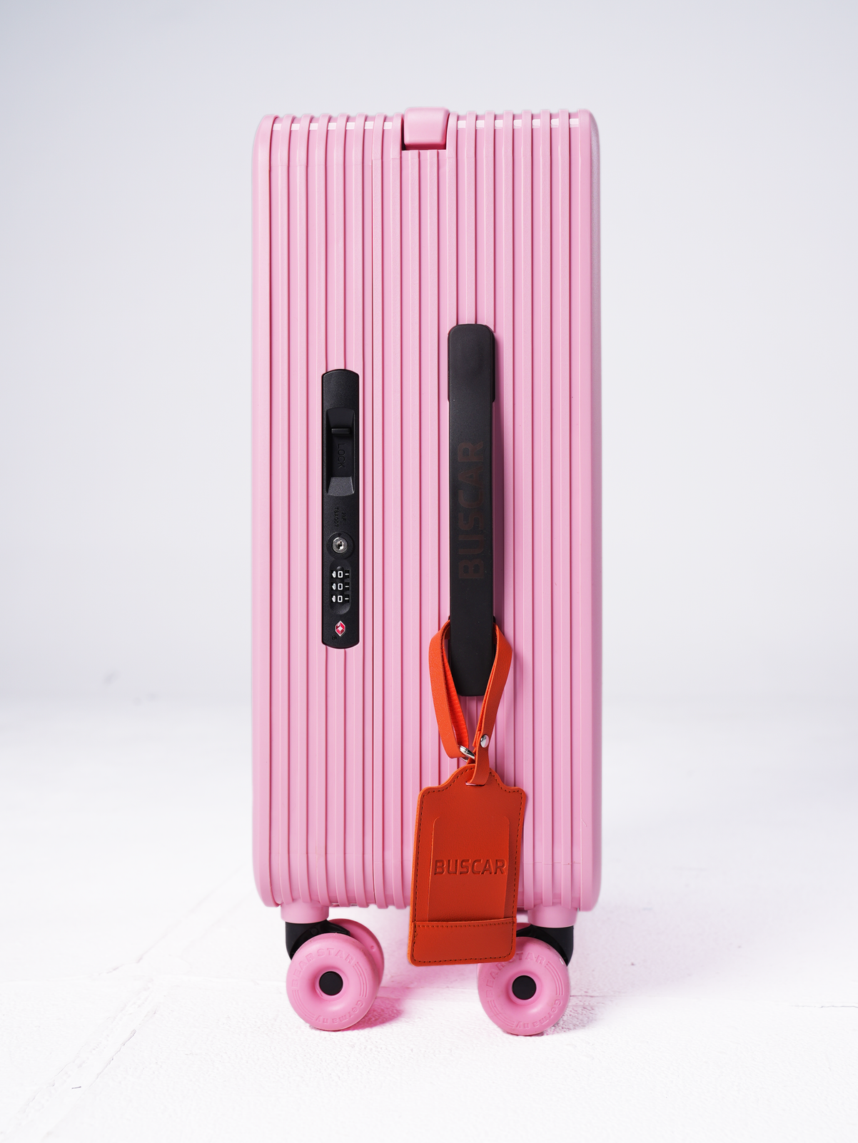 Buscar soft pink cabin bag
