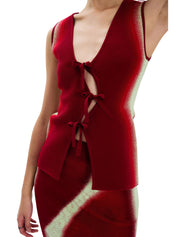 NOVA CHERRY PRINT VEST