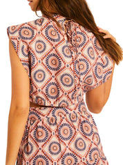 MUNA RUCHED CROP TOP