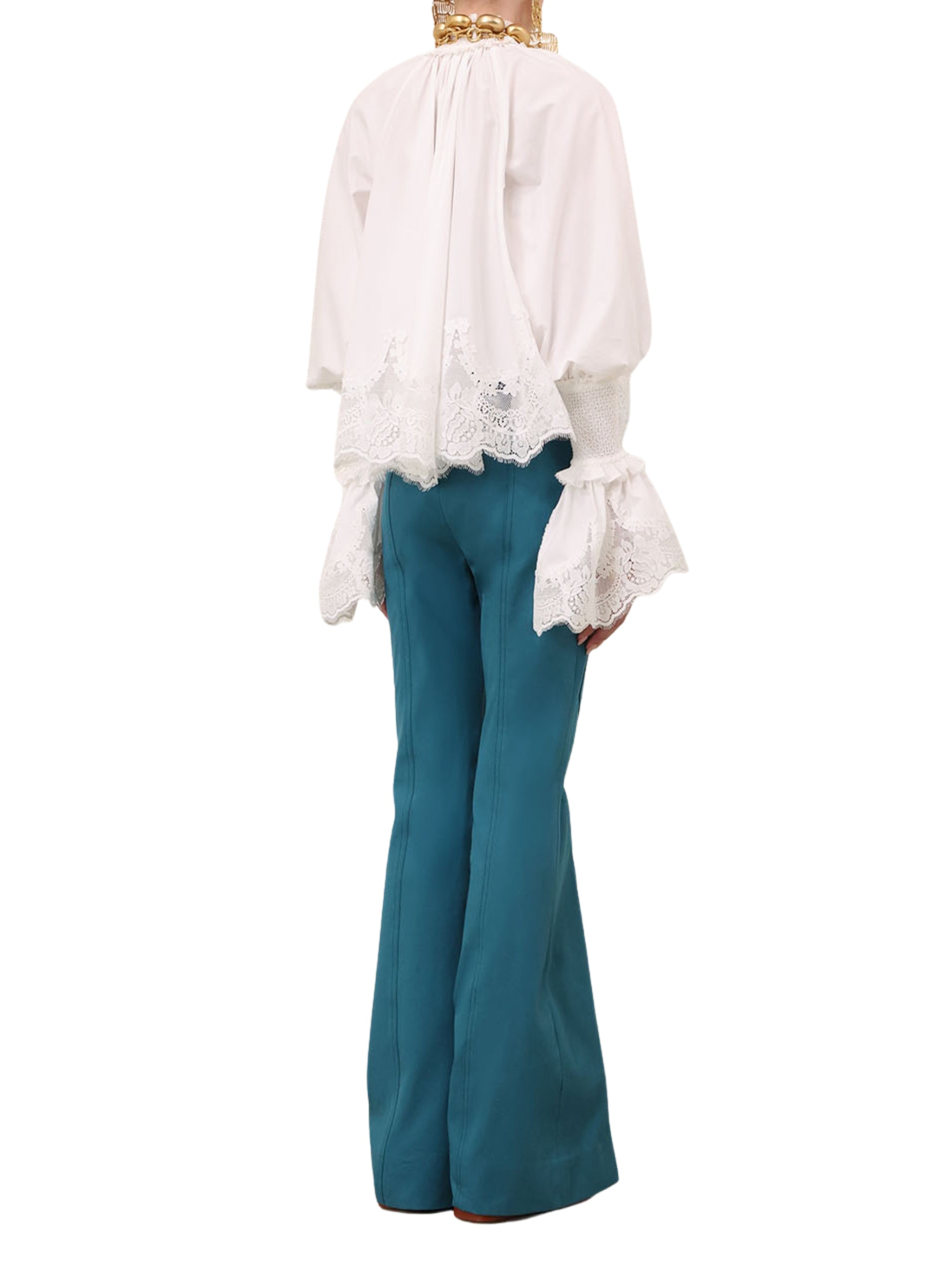 Alchemy shirred blouse