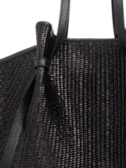 Large mochi woven raffia