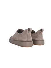 MEN'S BROWN SUEDE SLIP-ON SNEAKER
