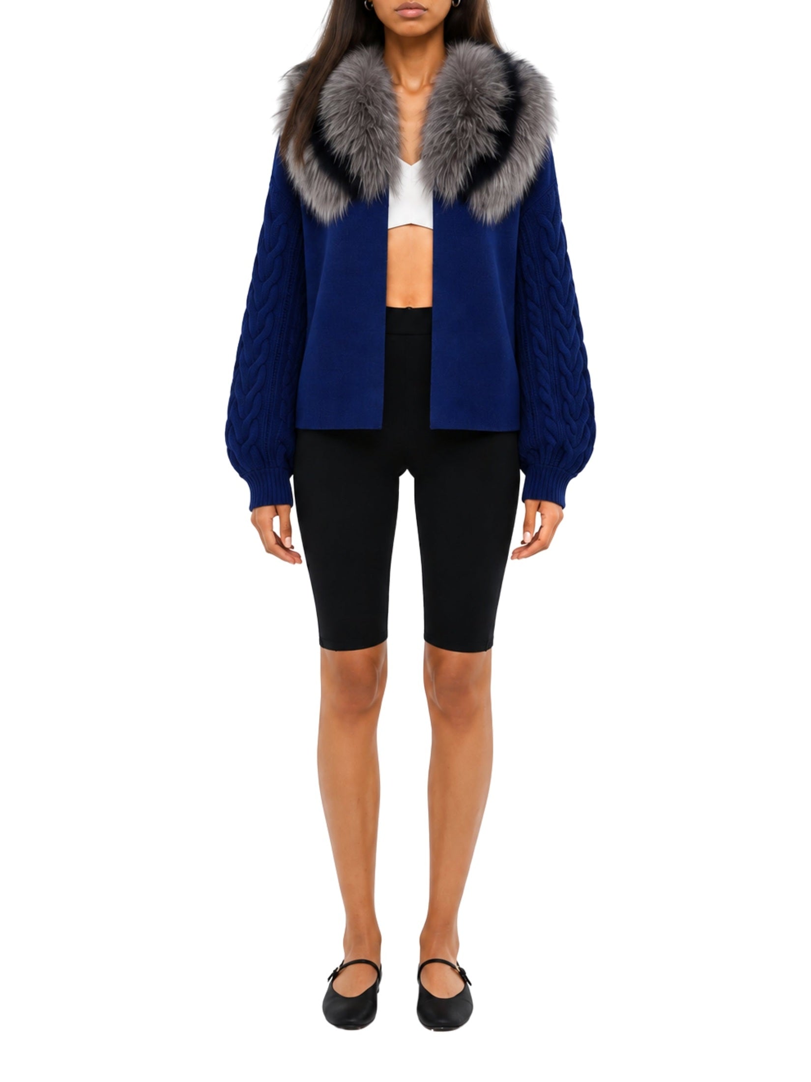 The collar jacket with cable sleeves