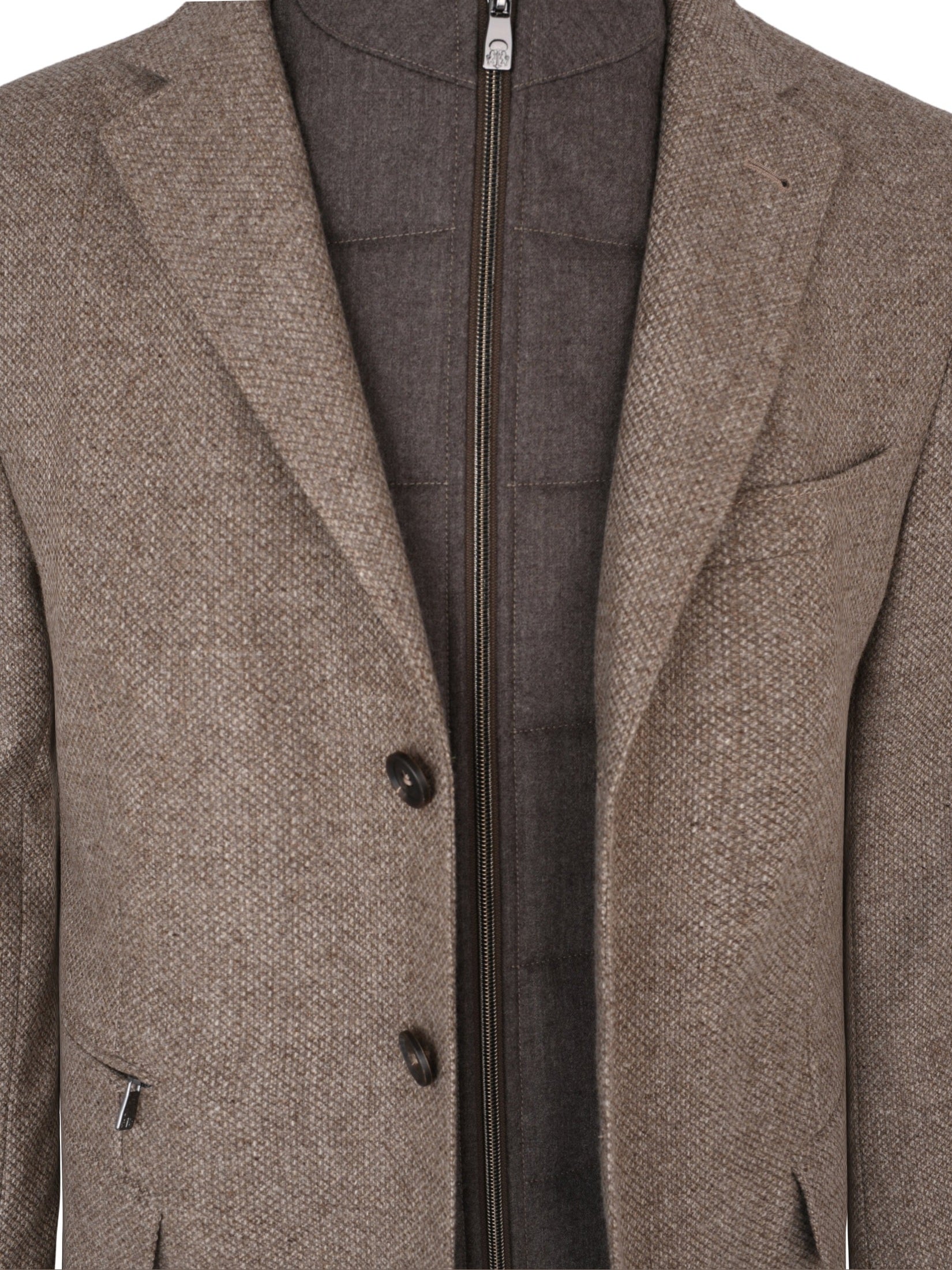 Jacket with chest