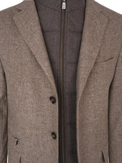 Jacket with chest