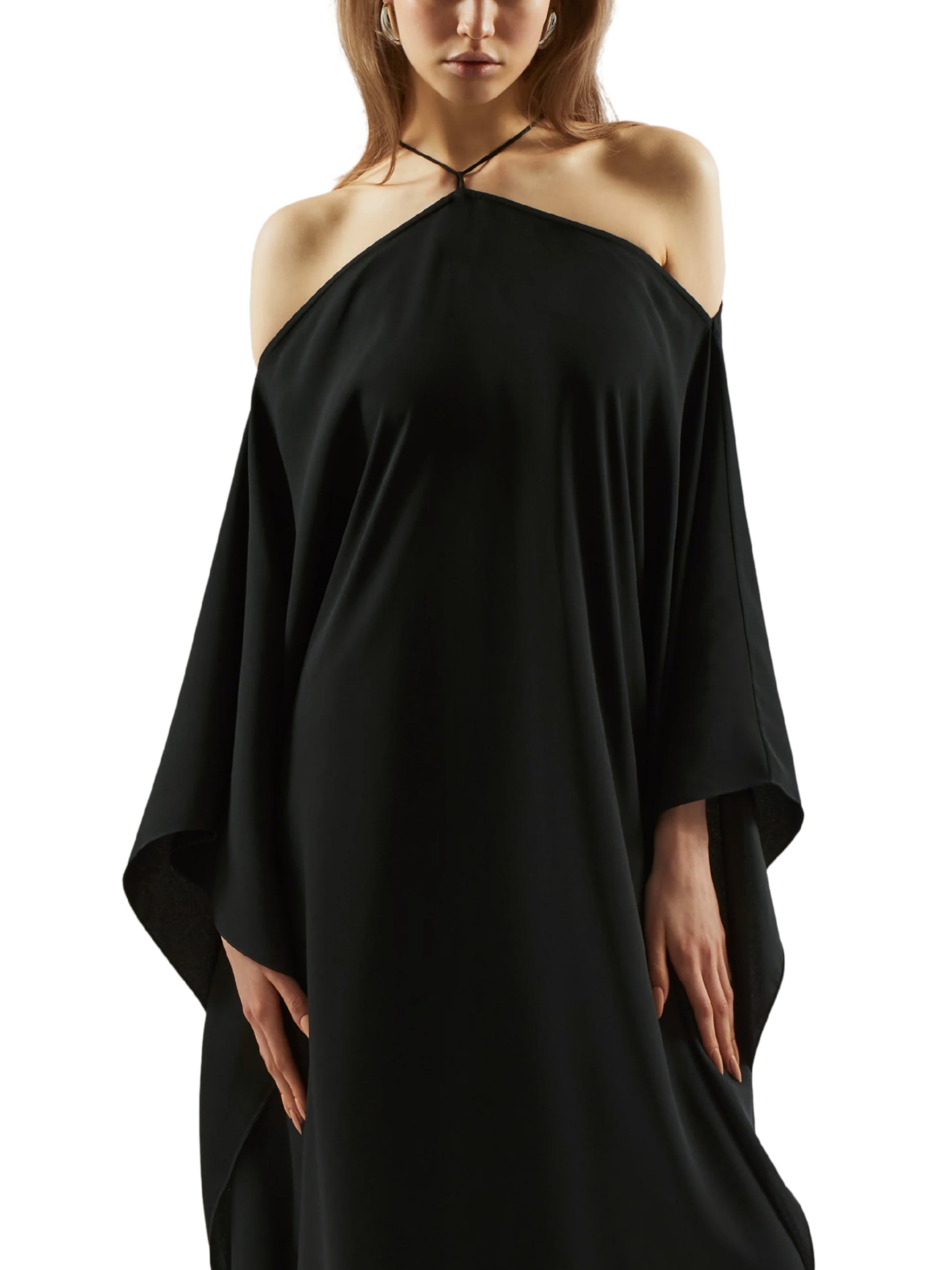 SZA SZA KAFTAN GARDEN BLACK