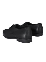 Lace up tumb.leat. black