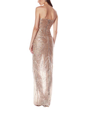 DAHLIA STRAPLESS MAXI DRESS