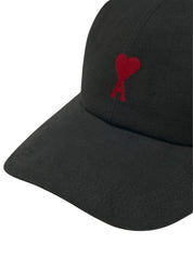 RED AMI DE COEUR EMBROIDERY CAP