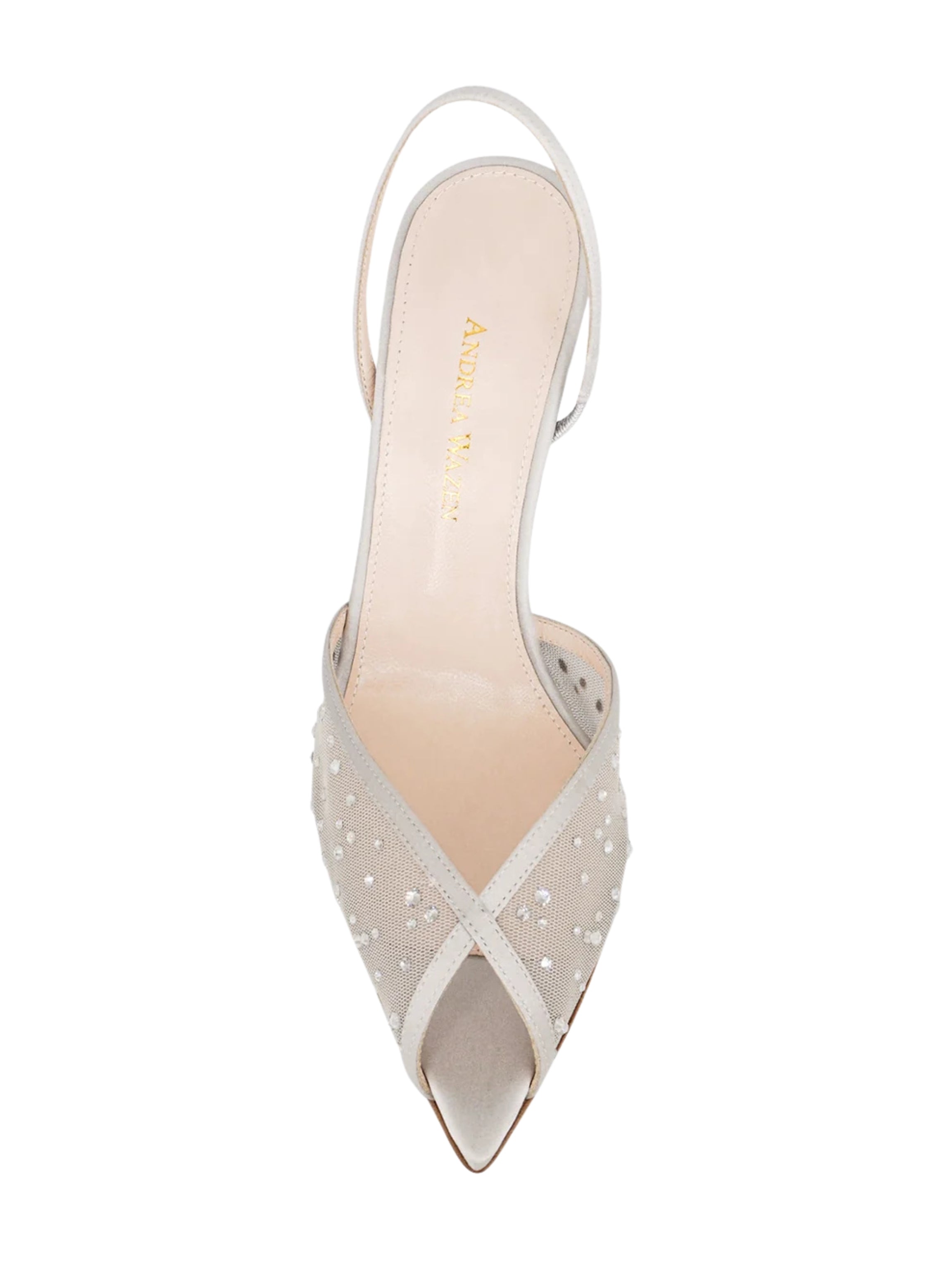 Katy sling mesh glitz 105 silver