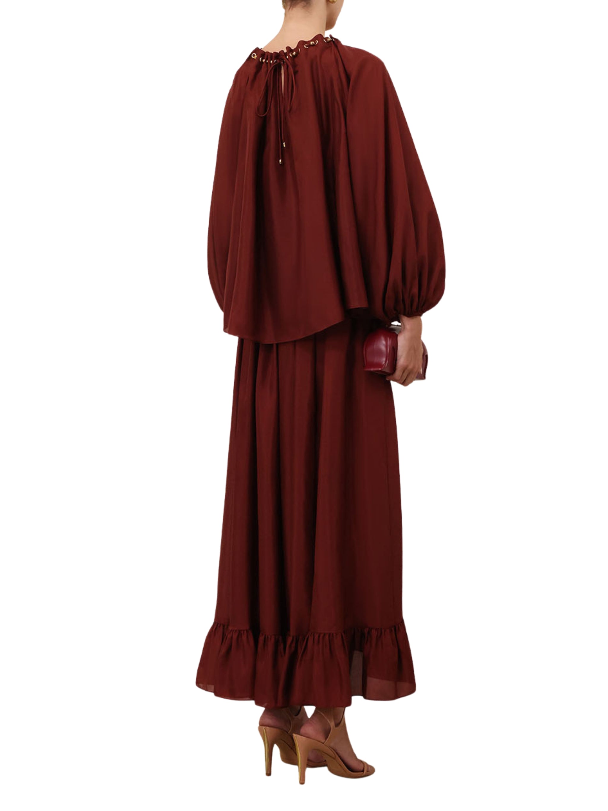 Aster maxi skirt