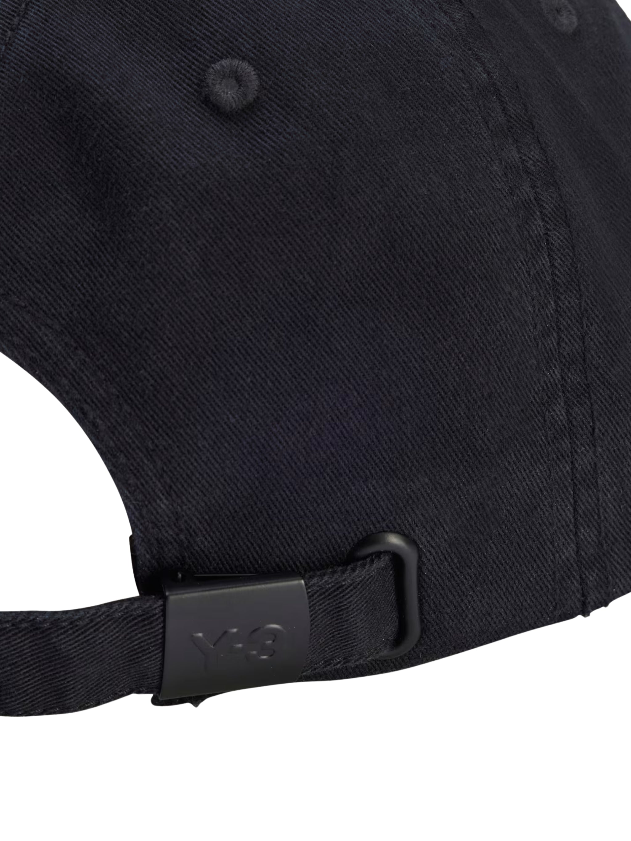 Y-3 GRAPHIC CAP BLACK