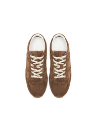 TB.56 SUEDE BROWN LEATHER SNEAKERS