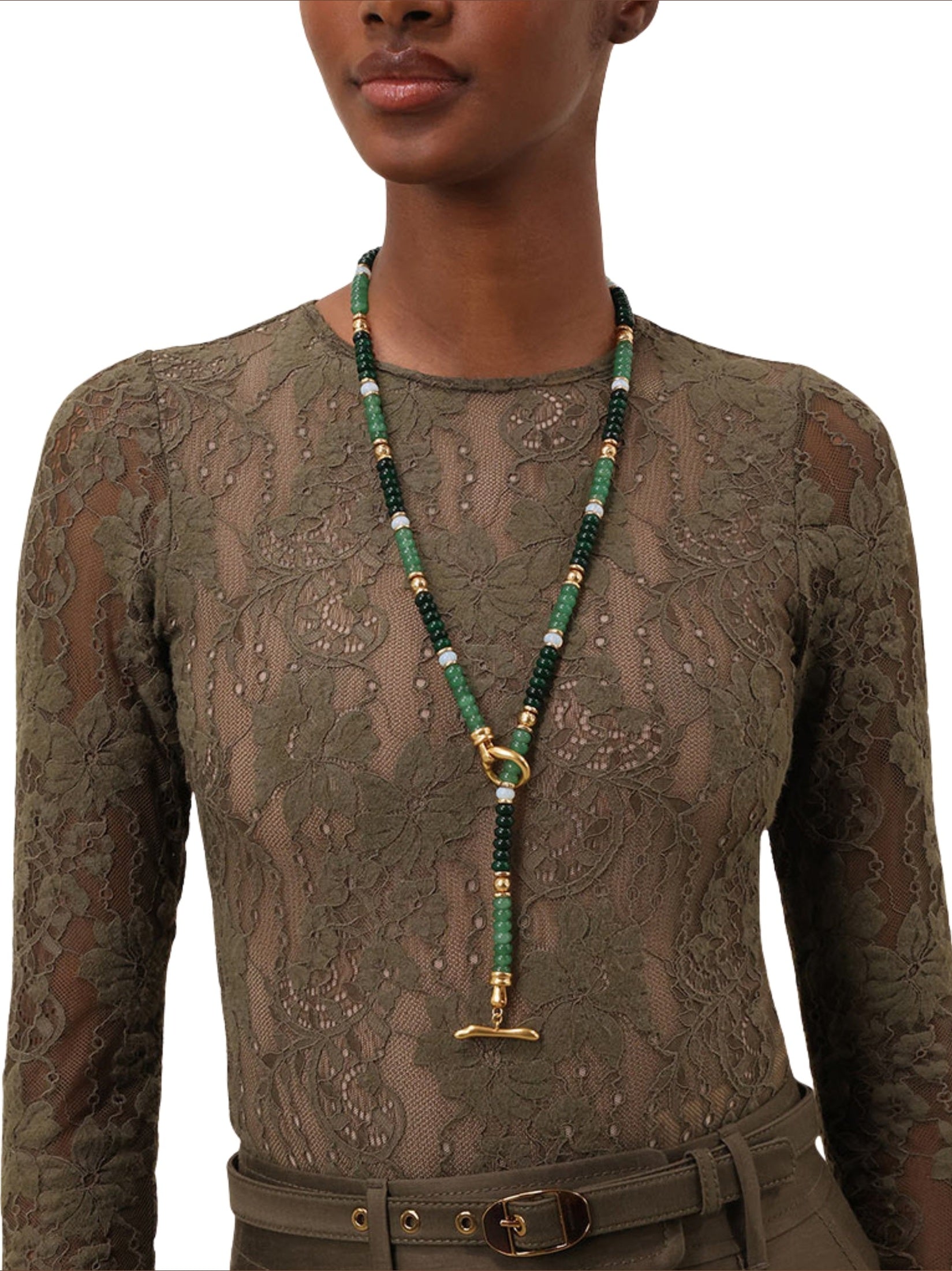 Mellow stone necklace