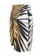 RAY OF GOLD PRINT LOUNGE SHORT