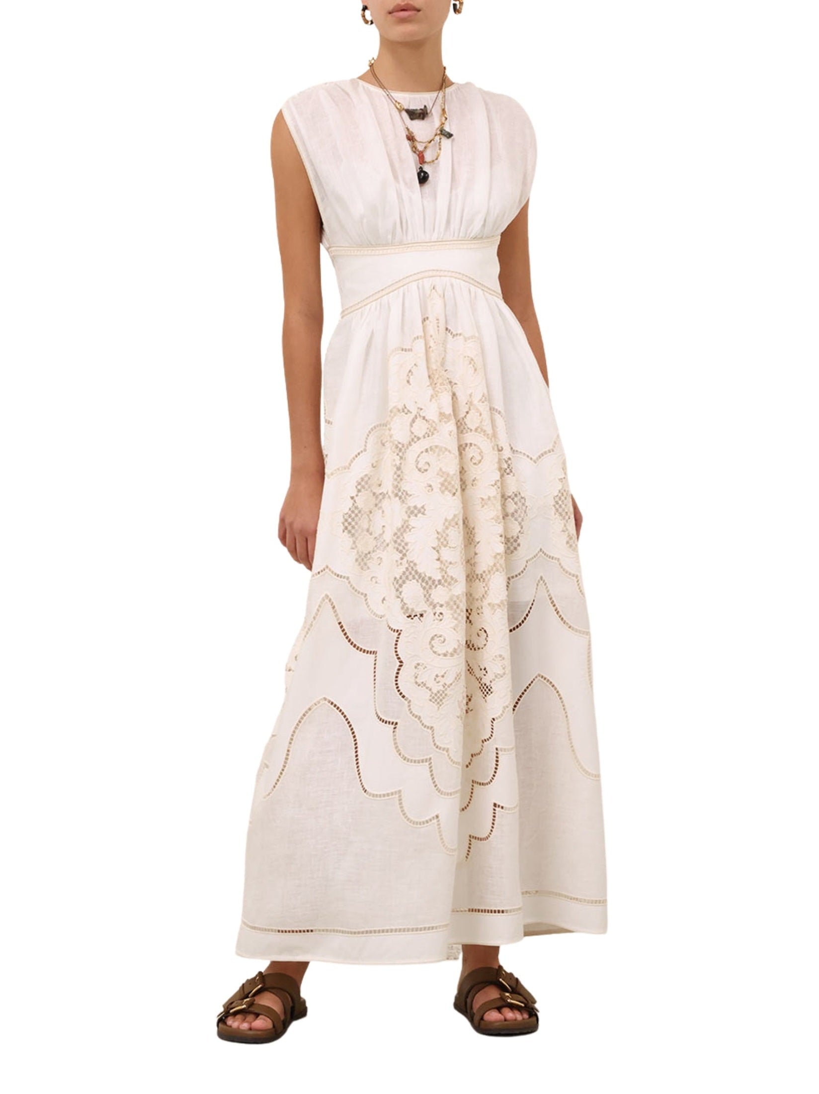 Daylight waisted dress