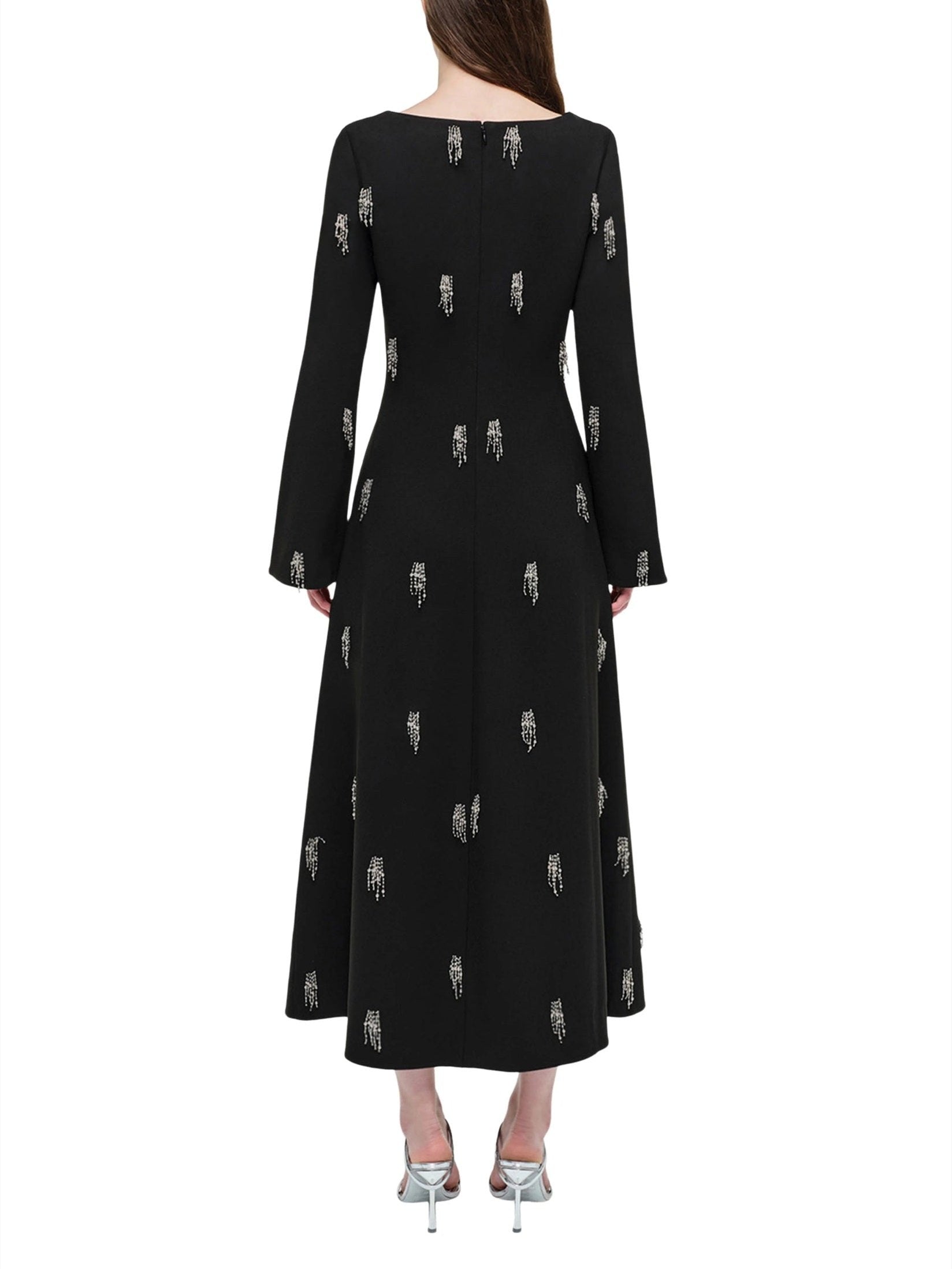 Coretta l/s midi dress