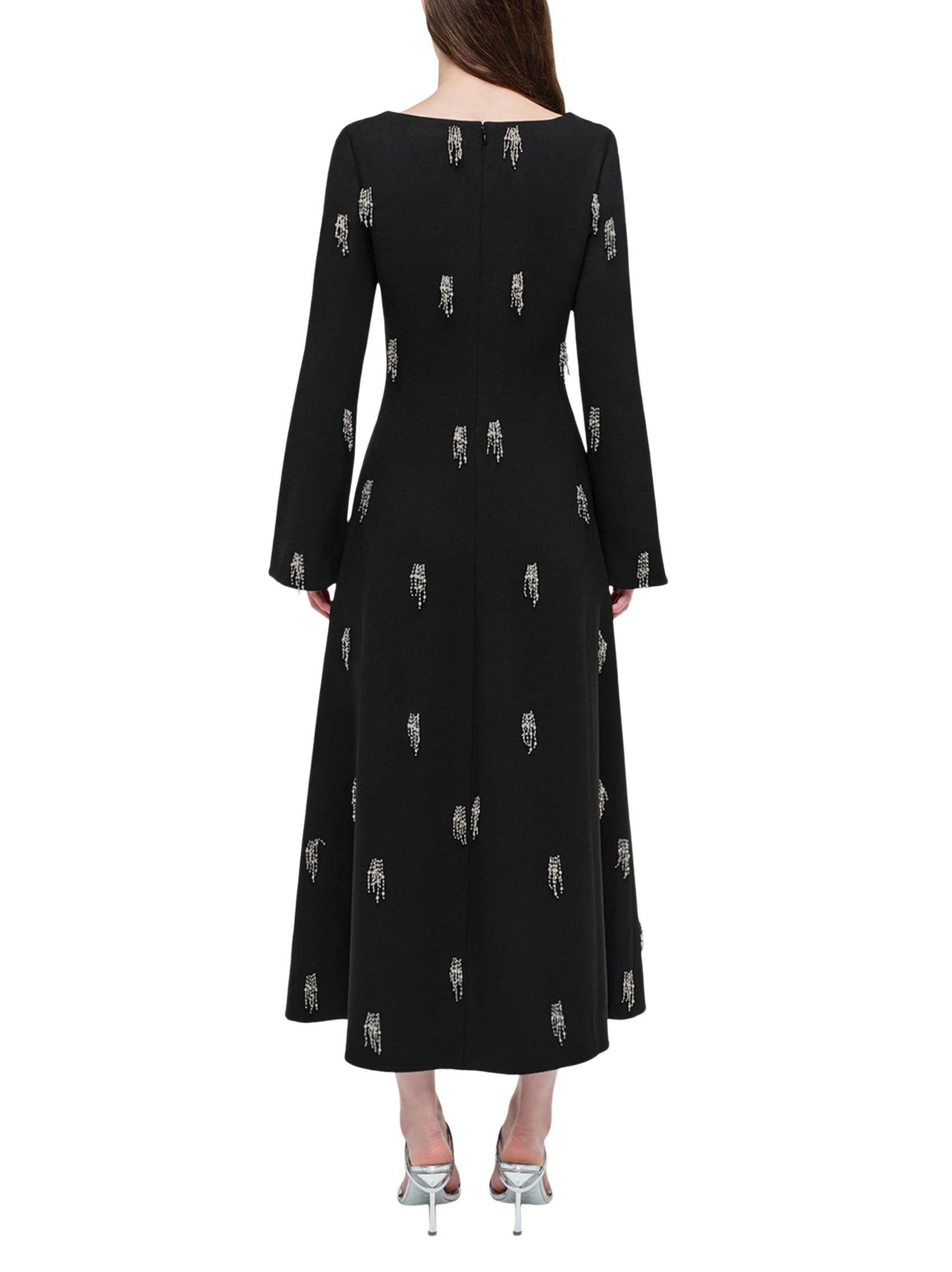 Coretta l/s midi dress