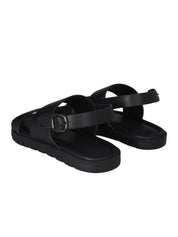 Sandal calfskin black