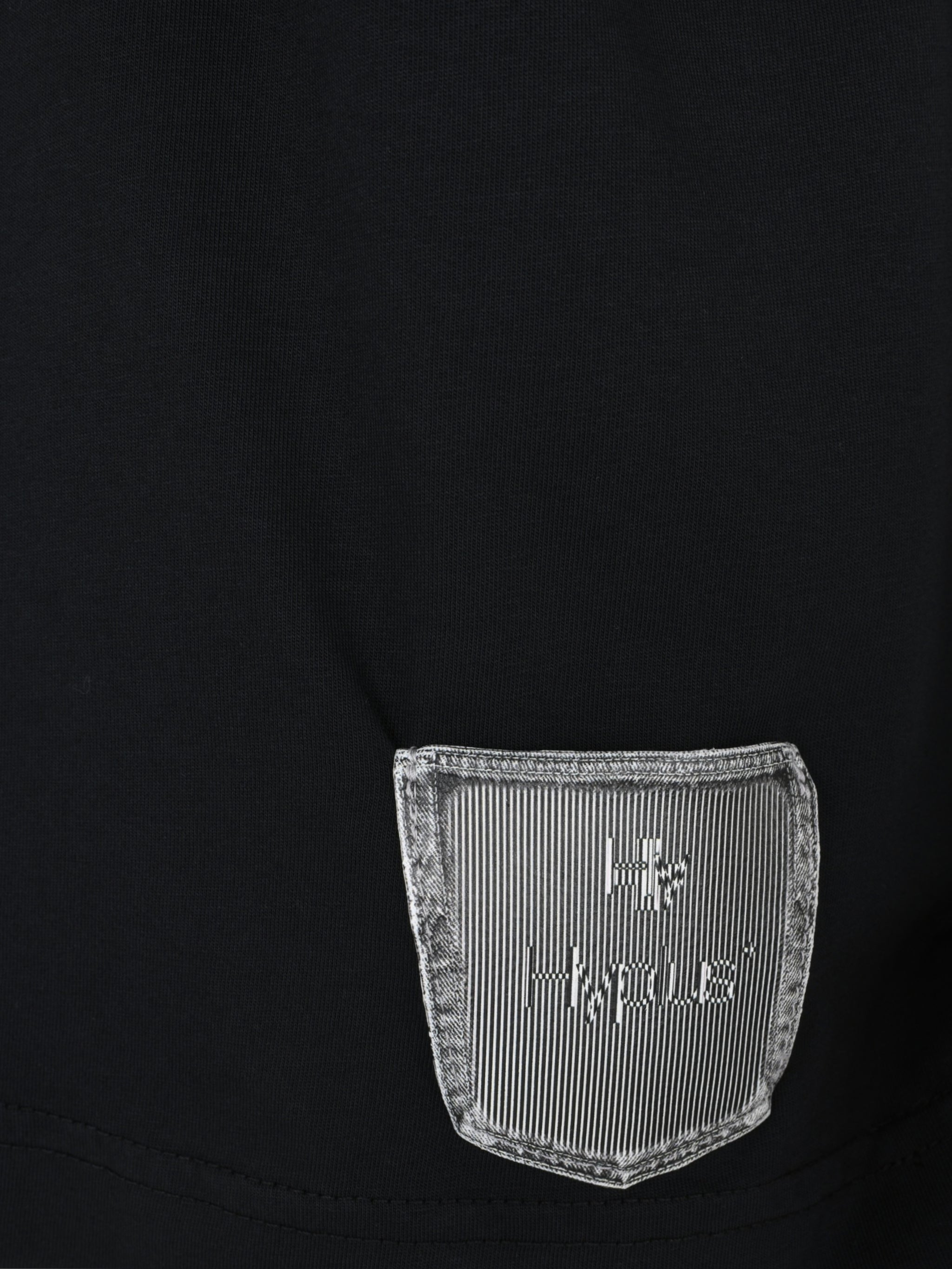 T-shirt drop black f00