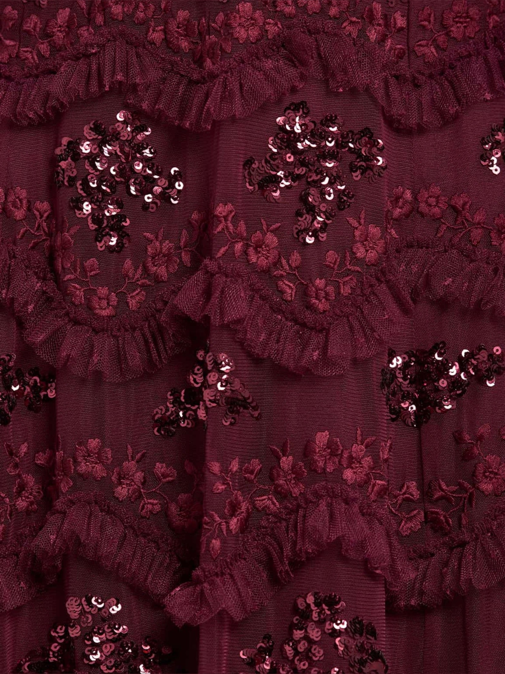 Daisy wave ankle gown