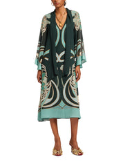 Midi magnifico dress (placee) blooming tulip placee