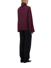 CYNA COLLAR STAND BLOUSE