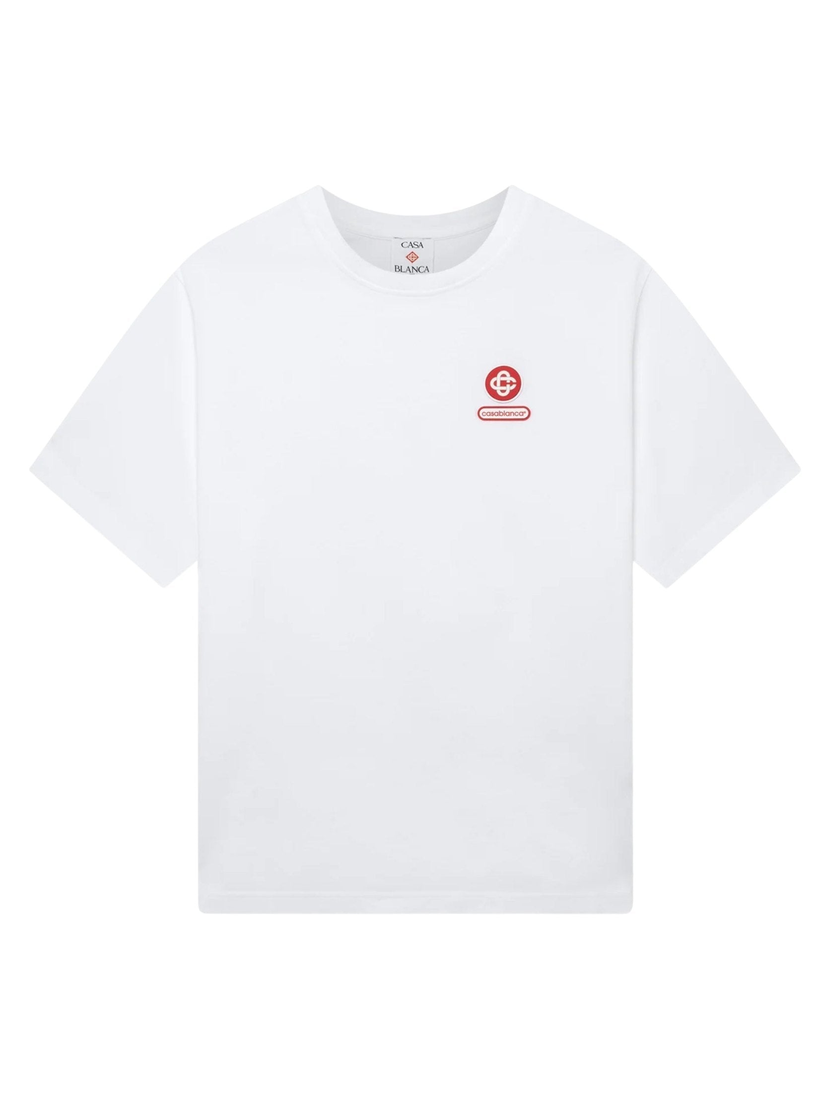 Casablanca logo patch oversized t-shirt