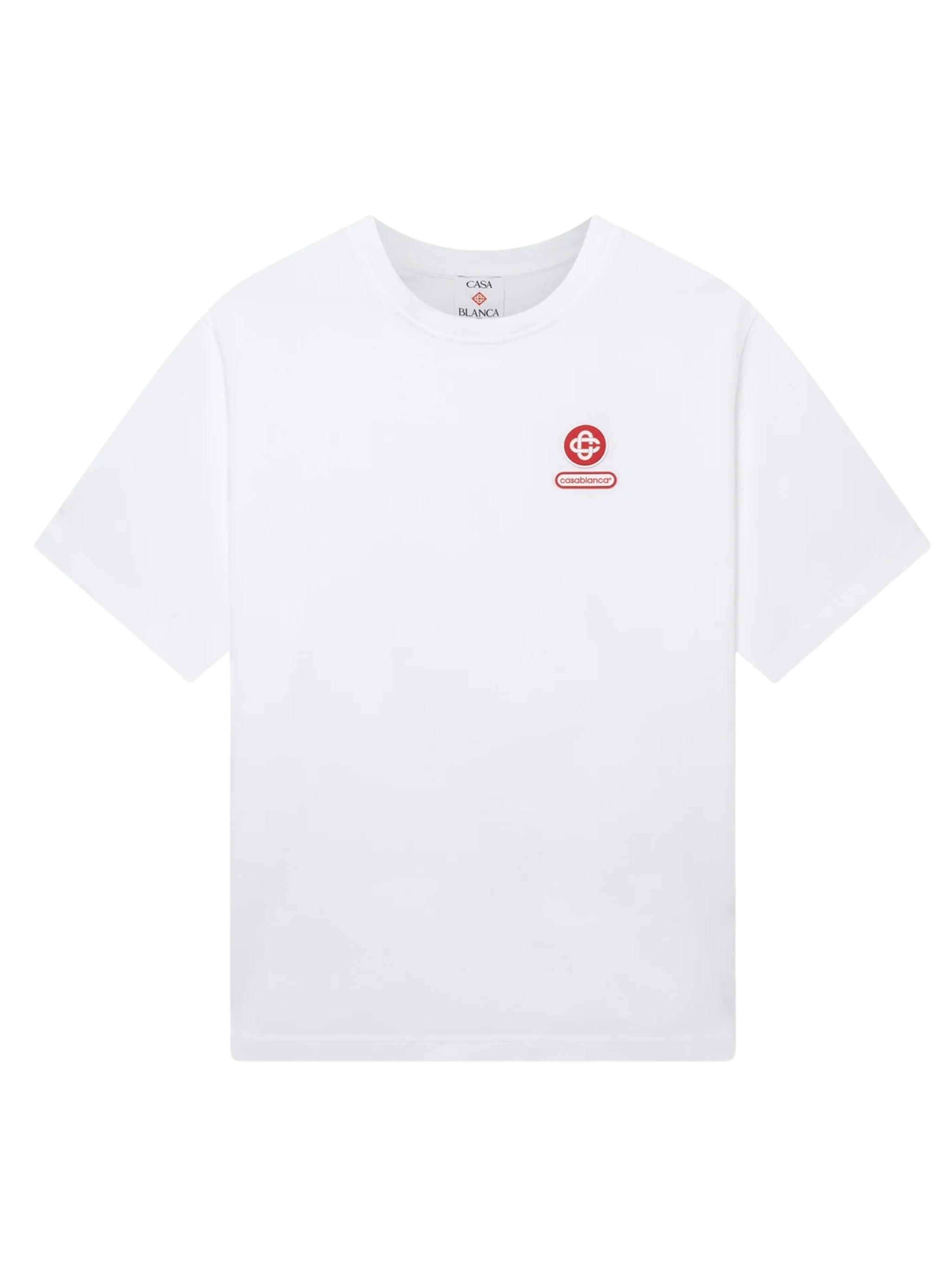 CASABLANCA LOGO PATCH OVERSIZED T-SHIRT