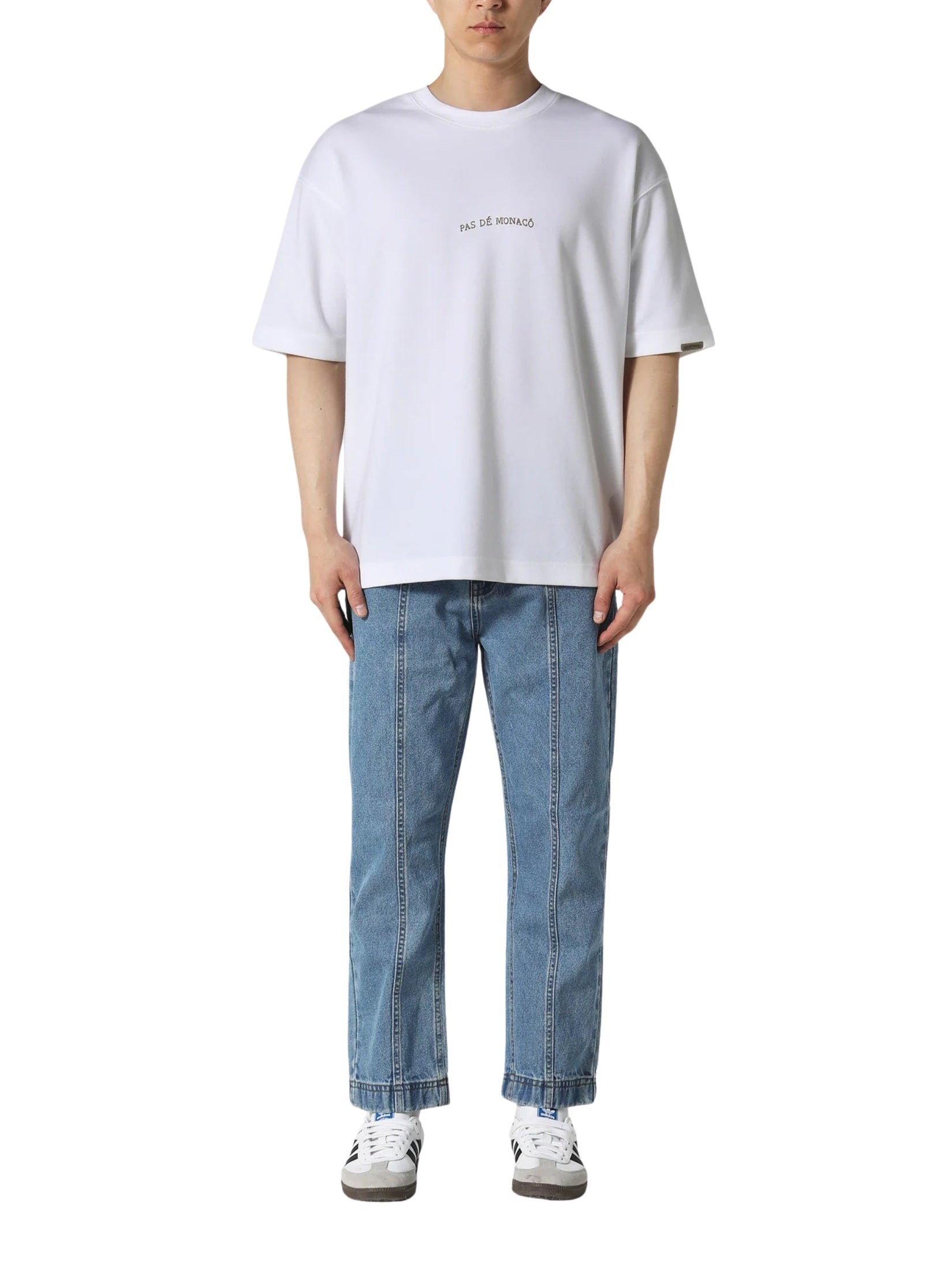Broderie t-shirt off white