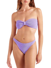 Jean bikini crinkle lilac