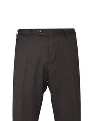 Pantalone slim flat front diagonal pockets elastic waistband with drawstring unfinished b.