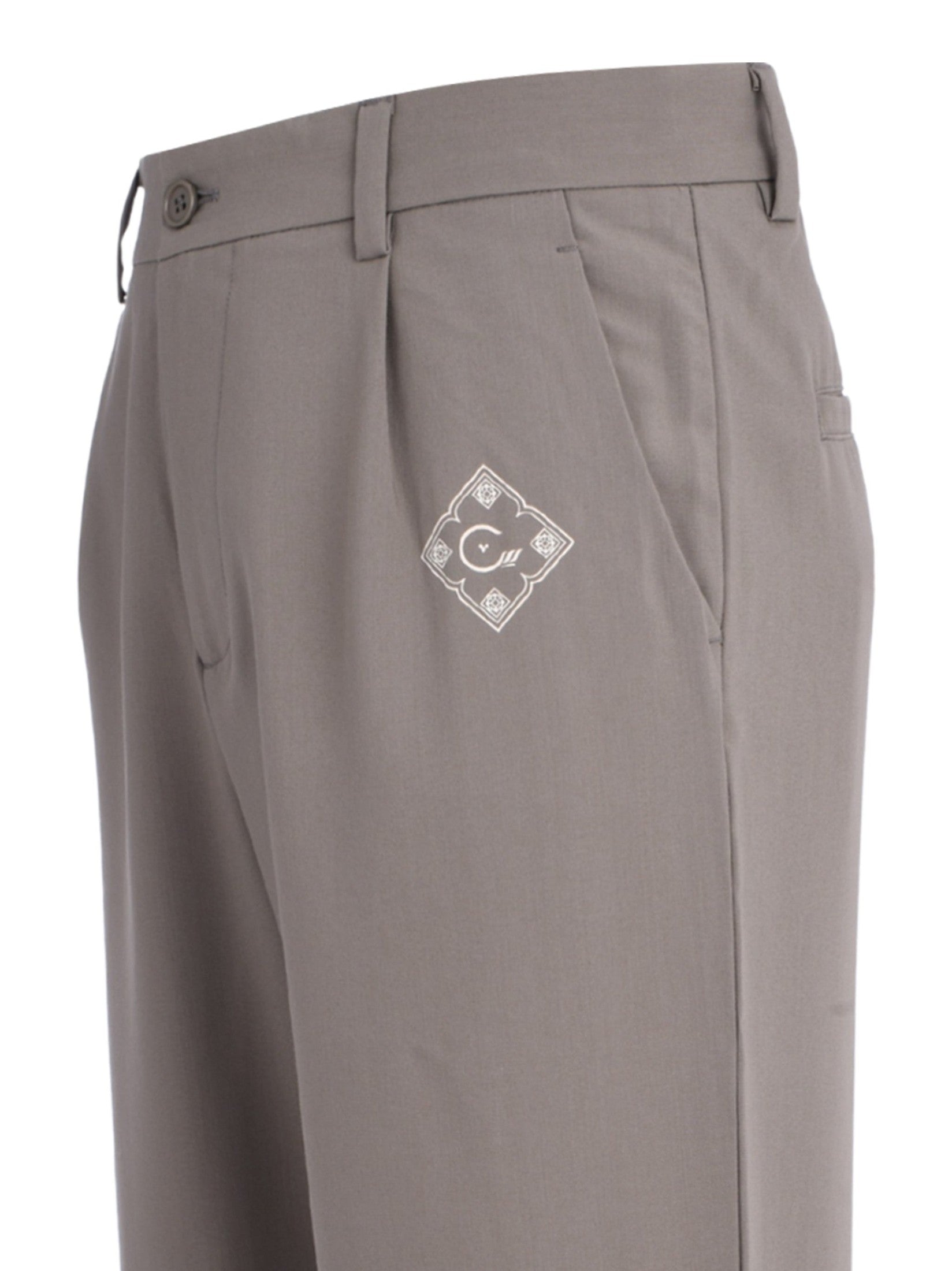 Cenmar gray formal straight leg pants