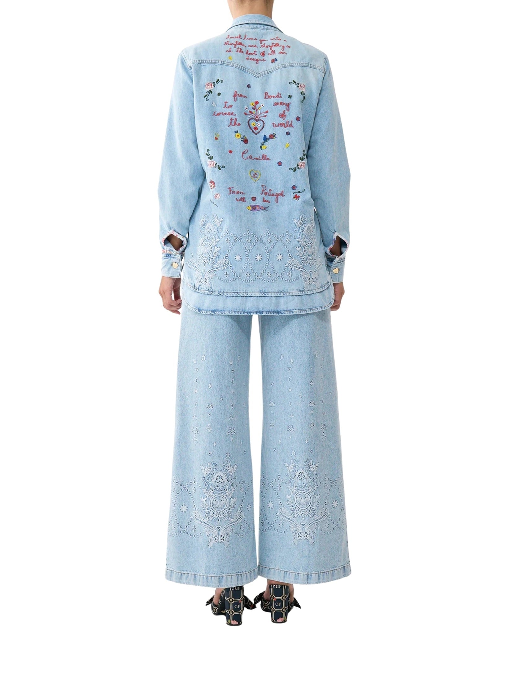 Sophy kitsch stitch relaxed shirt