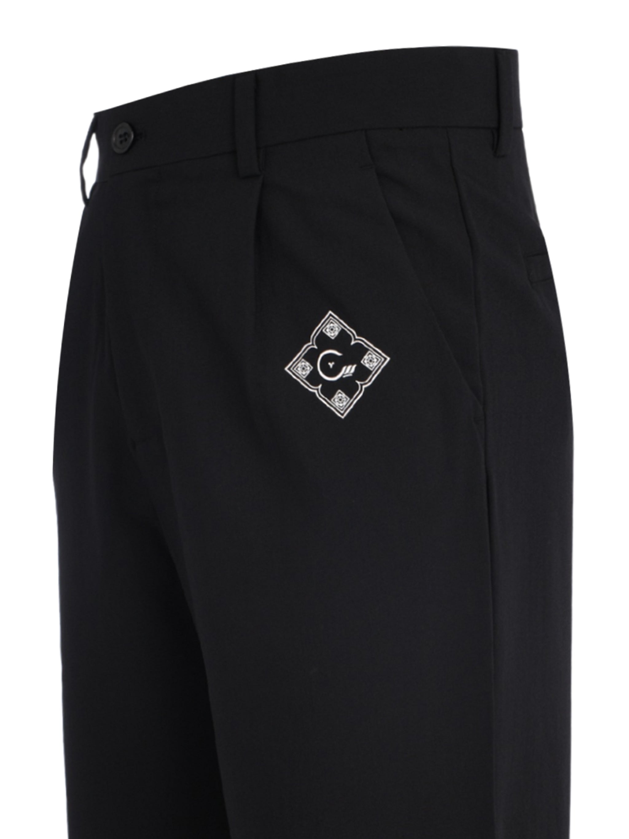 CENMAR BLACK FORMAL STRAIGHT LEG PANTS
