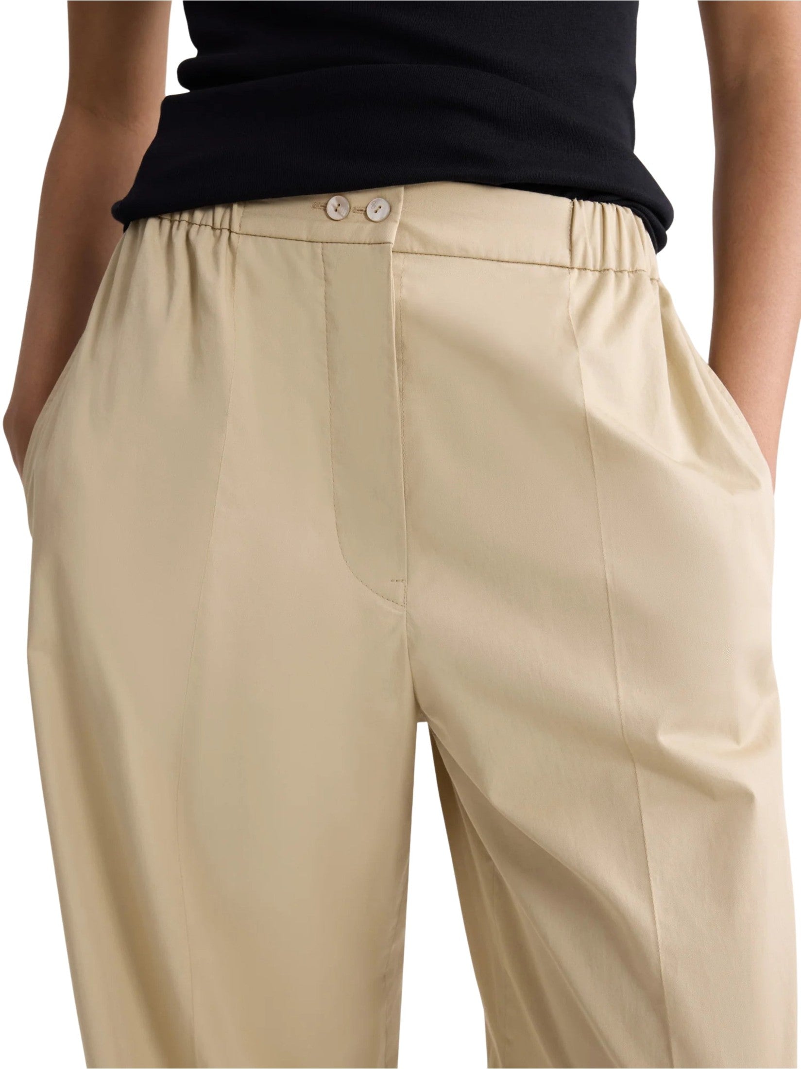 Organic Cotton Elasticated Waist Trousers