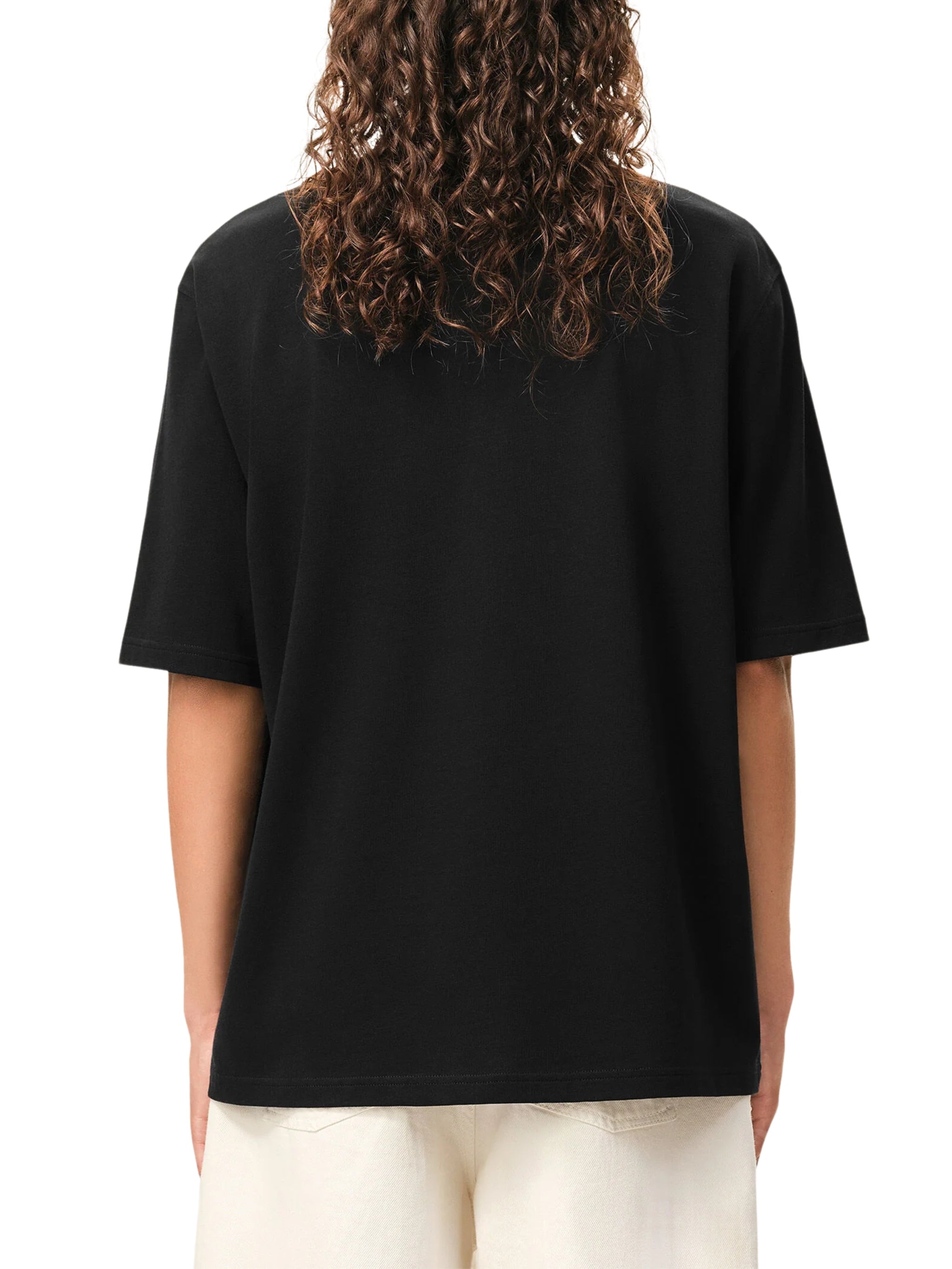 Tshirt with tonal embossed ami de coeur