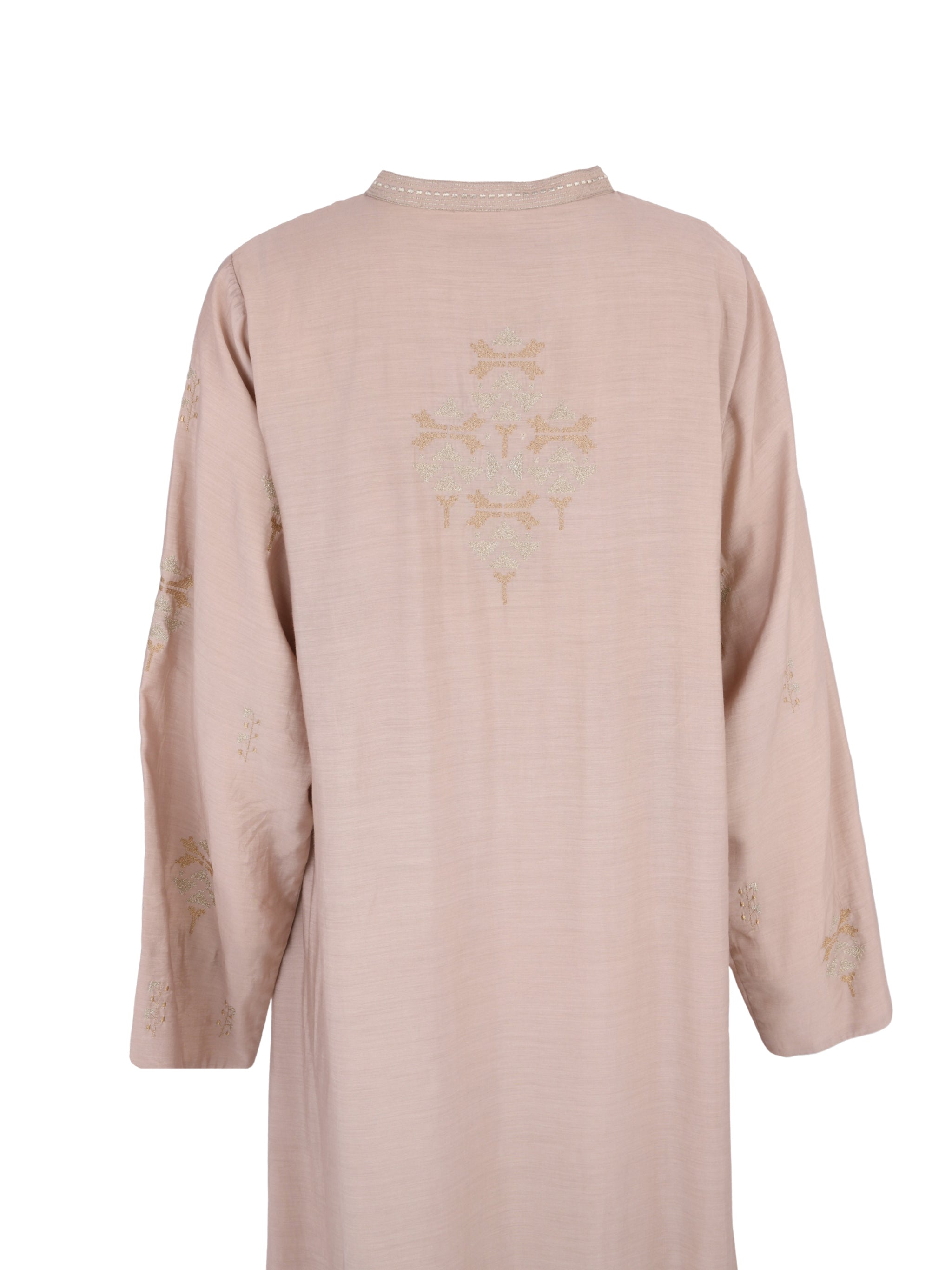 A line silk-cotton kaftan