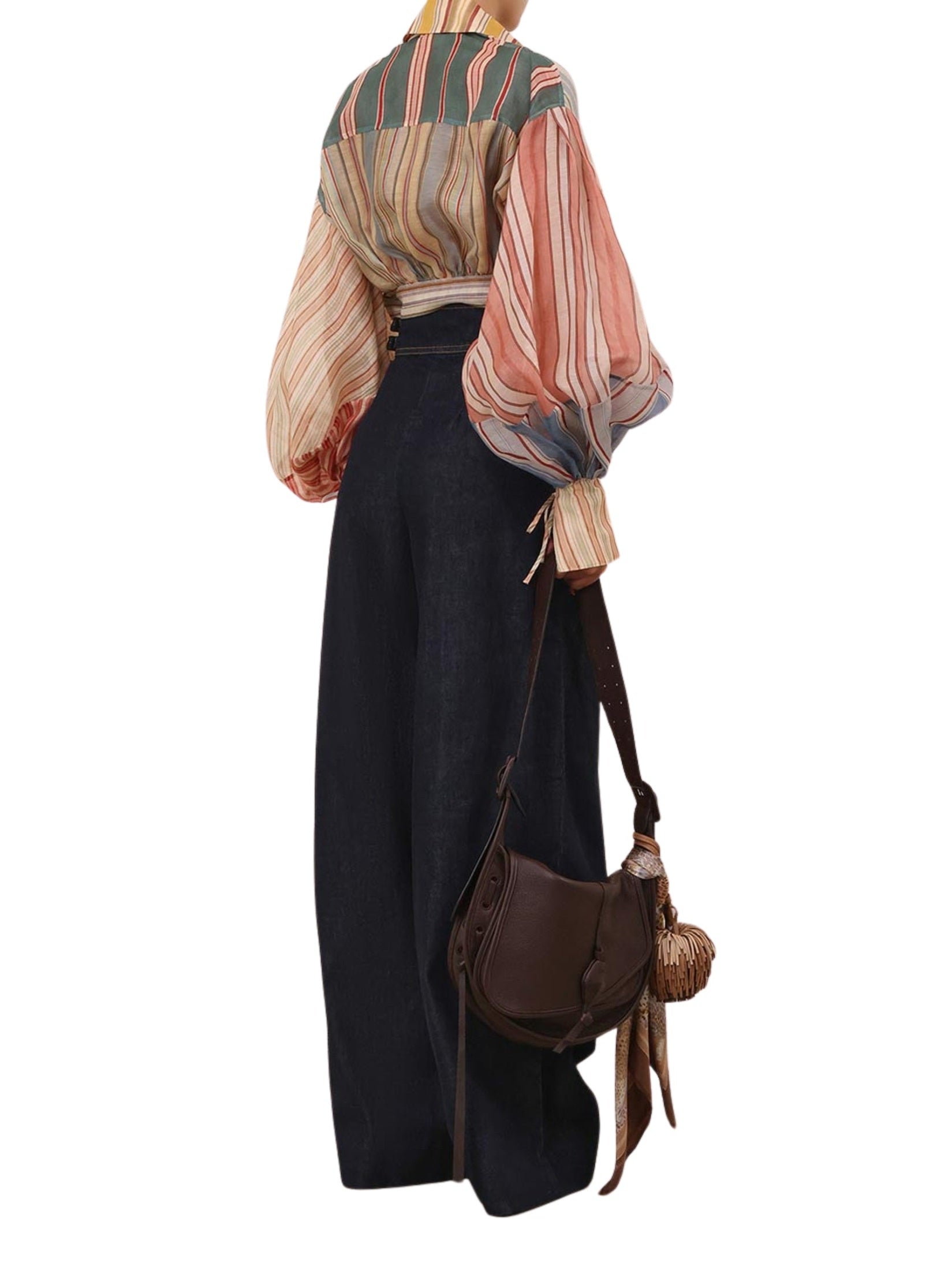 Rebellion striped blouse