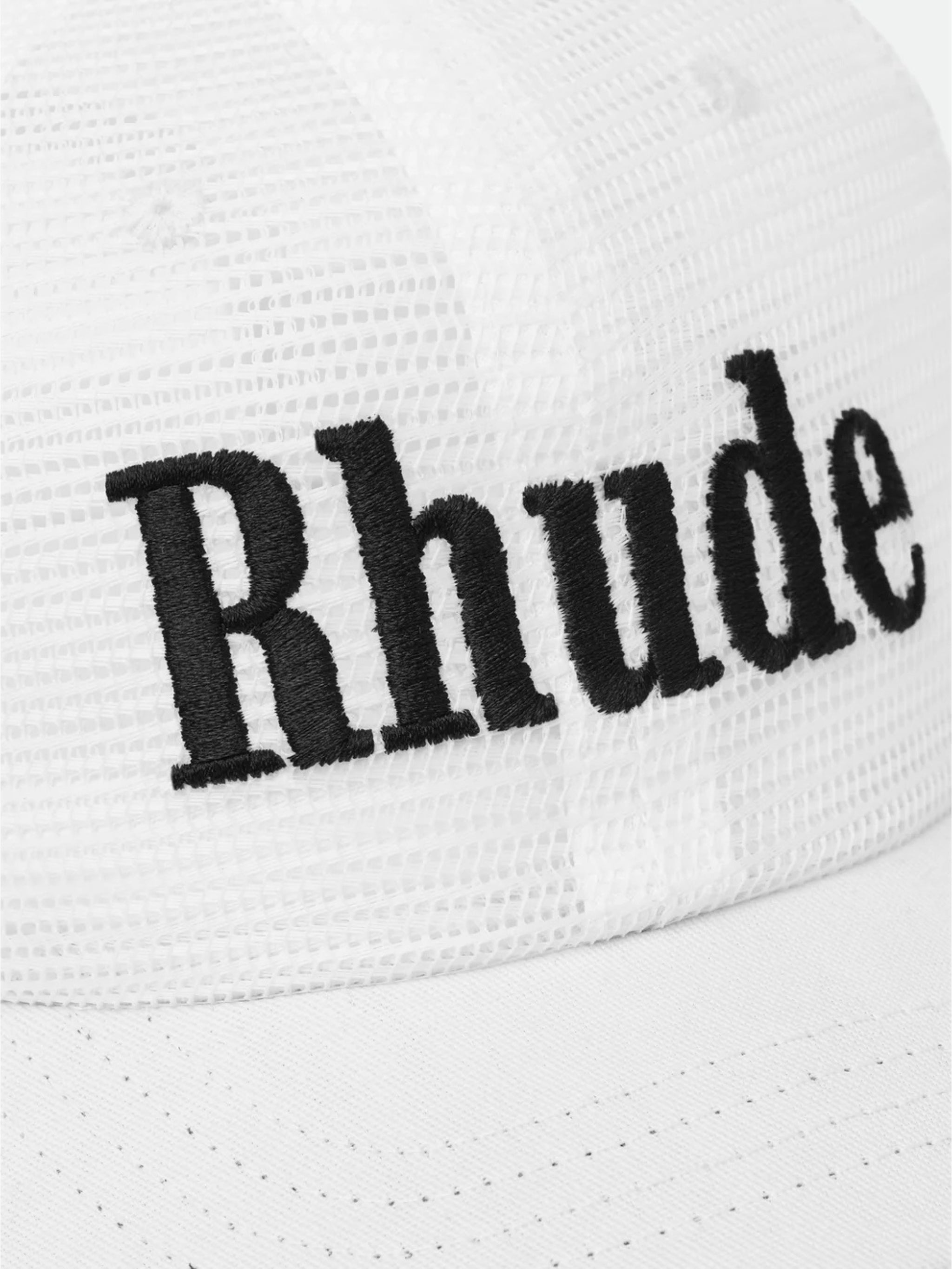 RHUDE LOGO MESH HAT